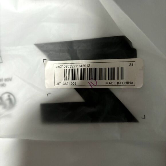 Shein NWT SHEIN SXY High Waist Raw Hem Flare Leg Jeans 28 - Picture 7 of 8